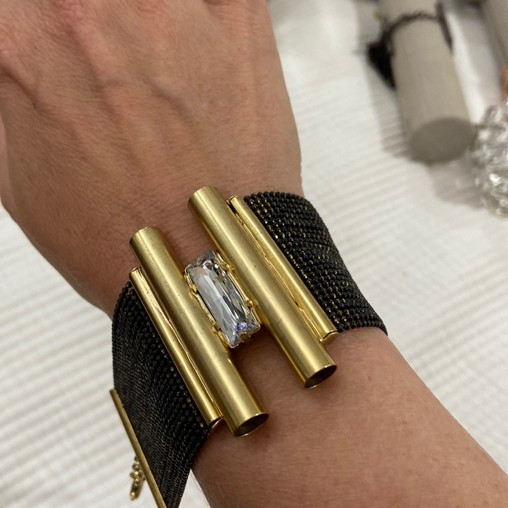 Karine Sultan Cuff Bracelet